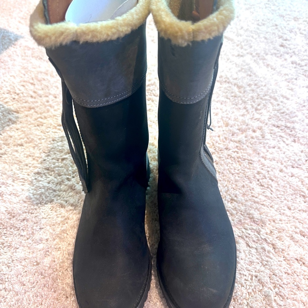 Penelope Chilvers fleece lined tassel boots